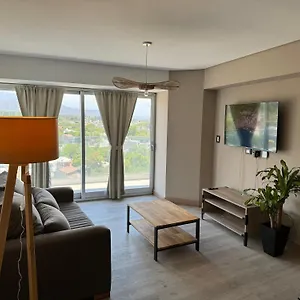  Apartamento Depto Con Vista Increible A La Ciudad Y Cordillera , Con Balcon